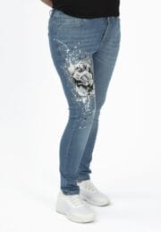 Jeans Black Roses - Image 4